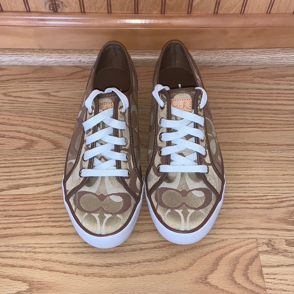 Like New! Size 7.5 Coach Sneaker. In box.